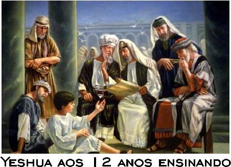 Jesus Ensina No templo aos 12 Anos