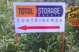 Placa indicação Total Storage