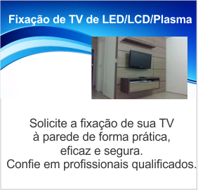 fixação de TV de LED, LCD, Plasma