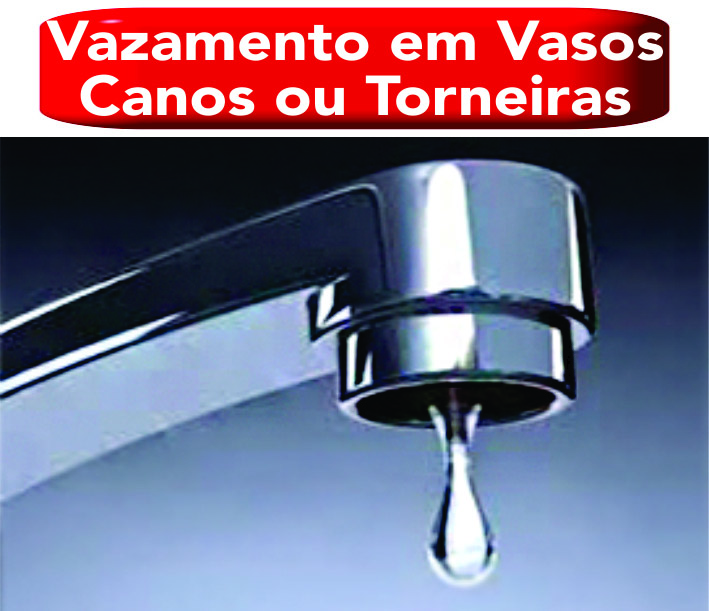 Reparo Vazamento em Vasos Canos ou Torneiras Curitiba