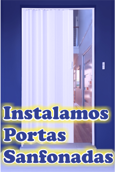 Instalação de Porta sanfonada em Curitiba | Piraquara | Pinhais