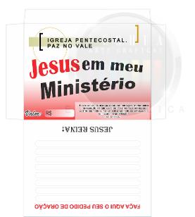 envelope do dizimo: Jesus em meu Ministério