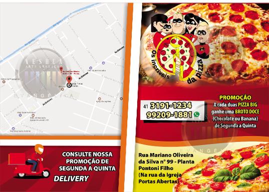  Panfleto de Pizzaria | Delivery 6