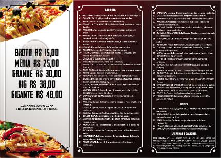 Panfleto de Pizzaria | Delivery 5